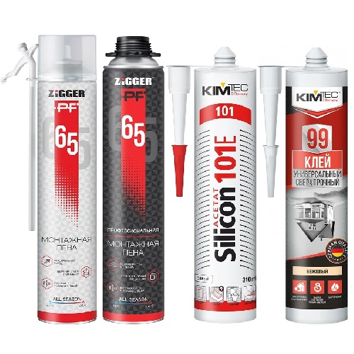 ПЕНА МОНТАЖНАЯ, СИЛИКОН