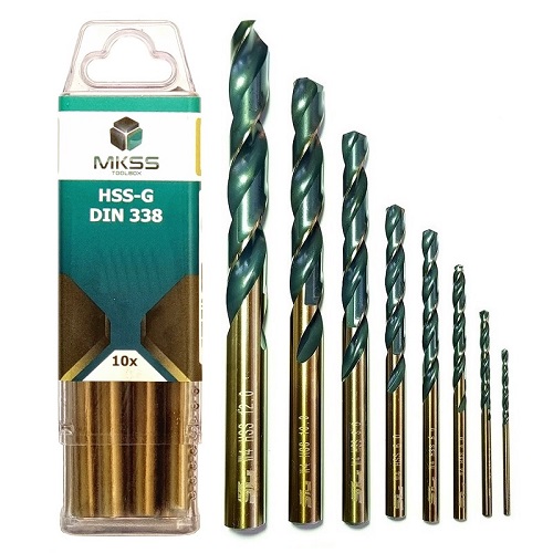 СВЕРЛА ПО МЕТАЛЛУ   MKSS